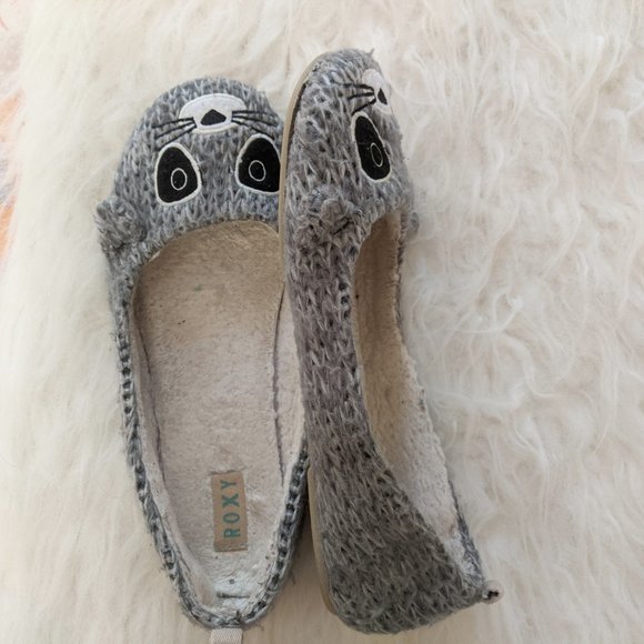 Roxy racoon / panda ballerina slippers - Picture 5 of 8